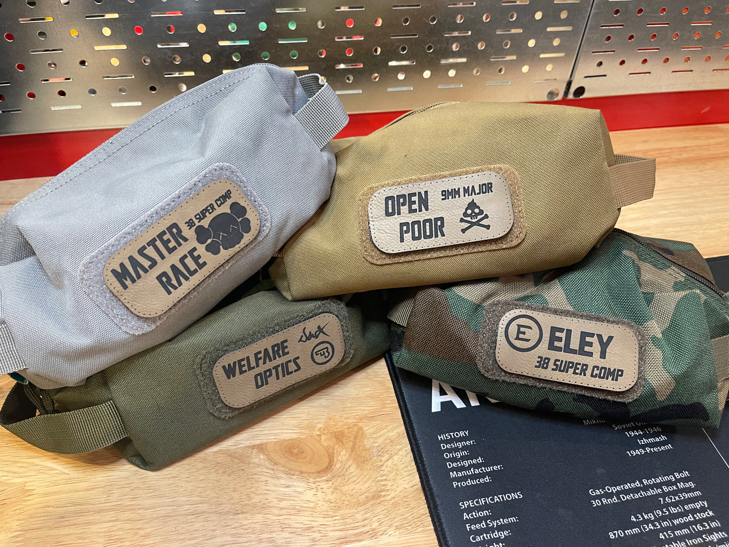 Witty Ammo Pouch Patches