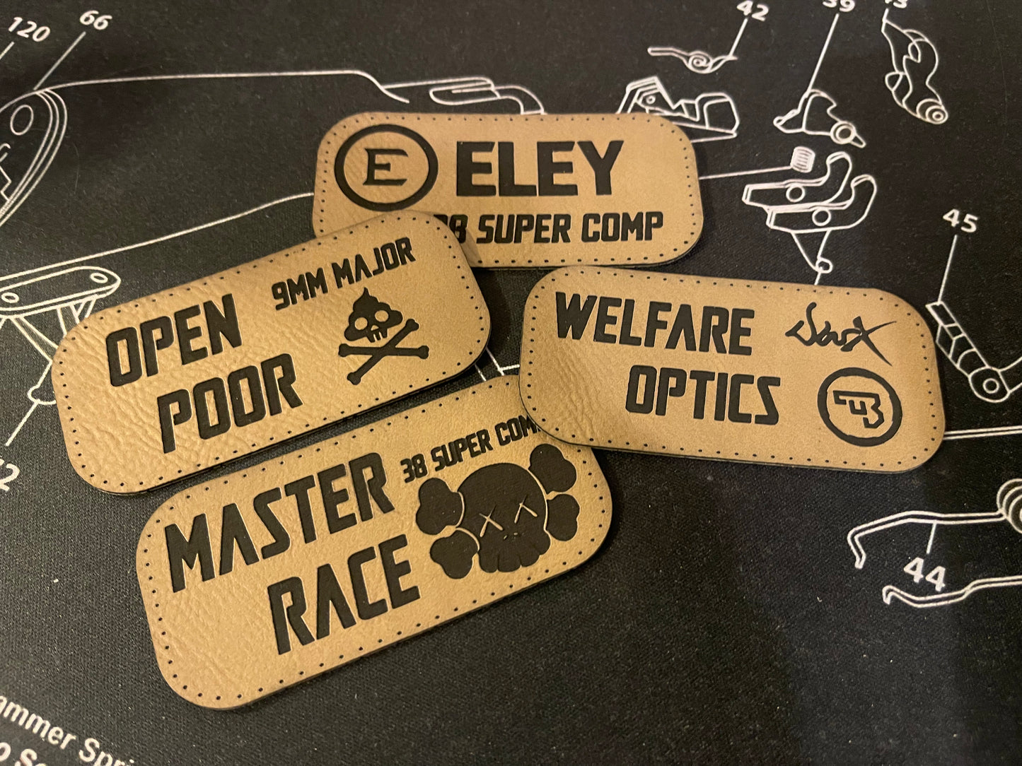 Witty Ammo Pouch Patches