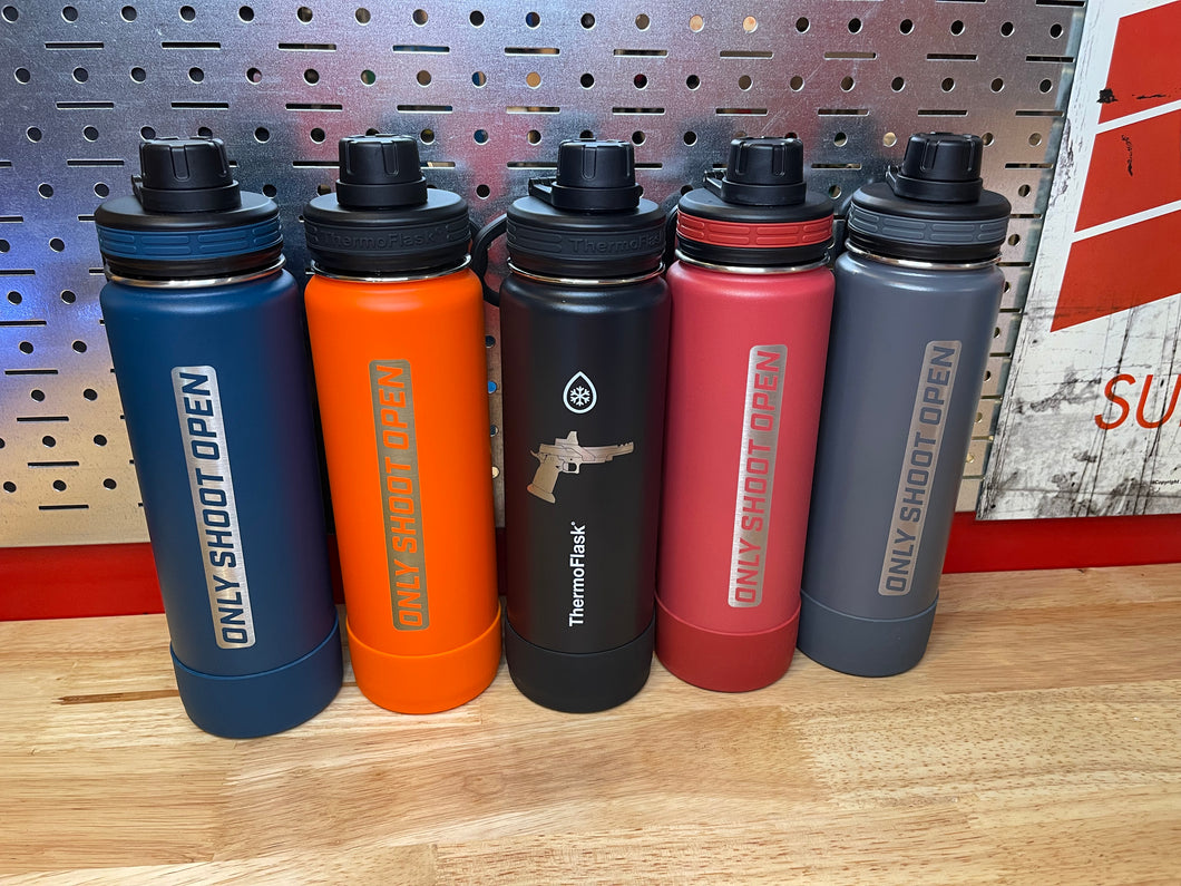 Only Shoot Open 24 Oz Thermoflask Hot/Cold Bottle