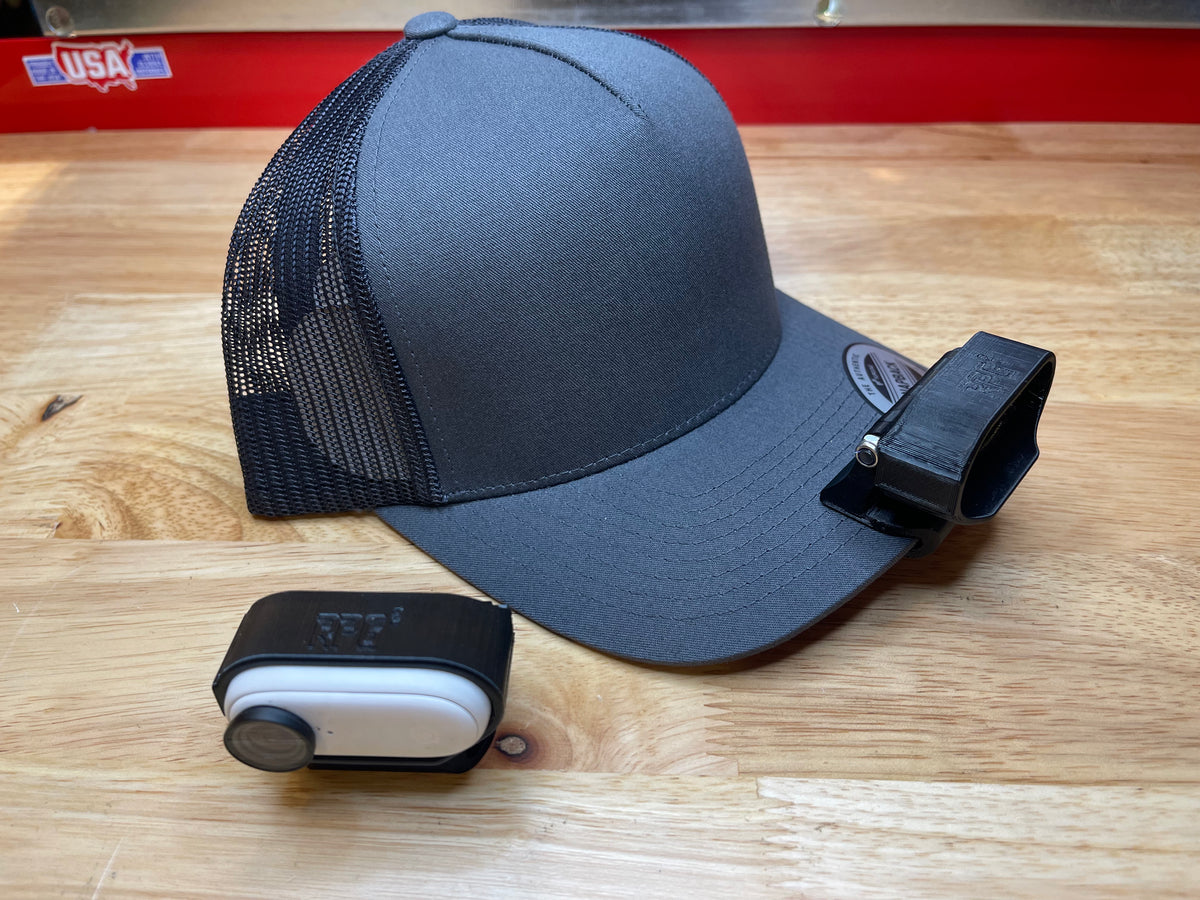 Insta360 go2 hat clip range panda