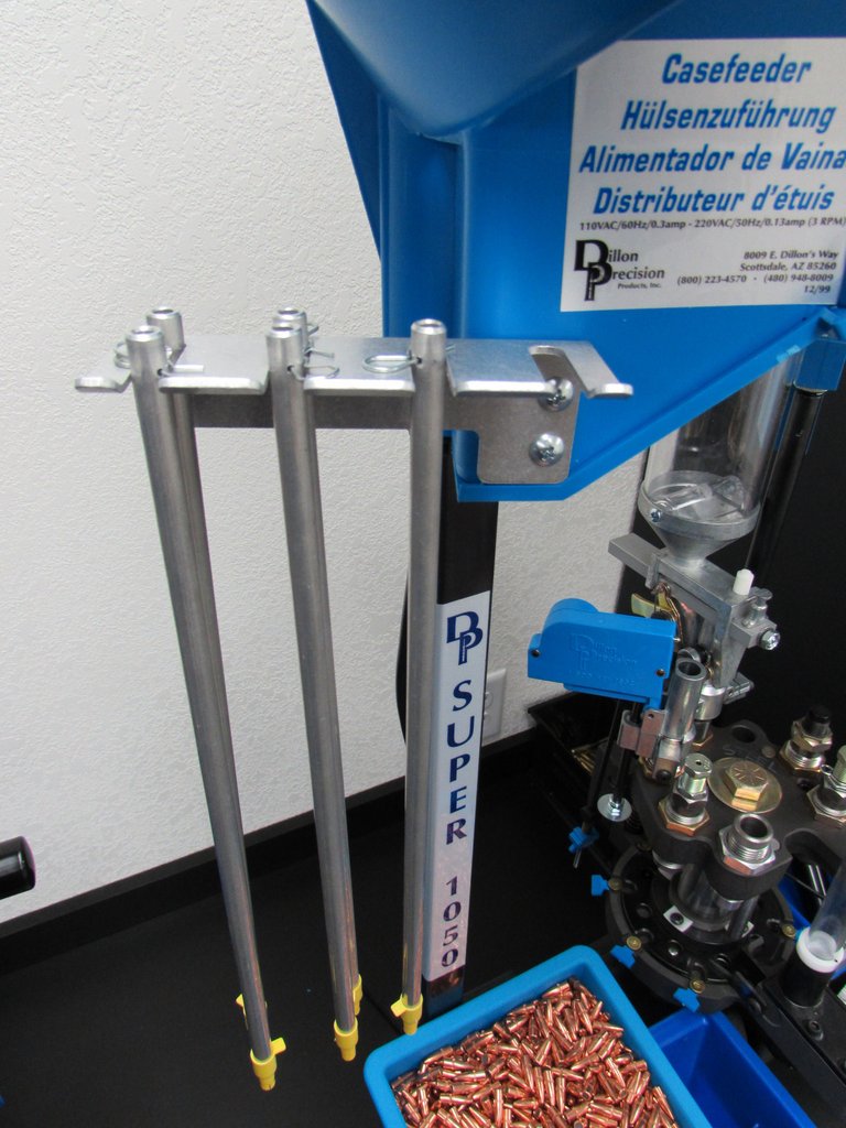 Inline Primer tube rack - Case feeder mount style