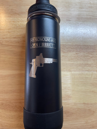 My Pronouns 24 Oz Thermoflask Hot/Cold Bottle